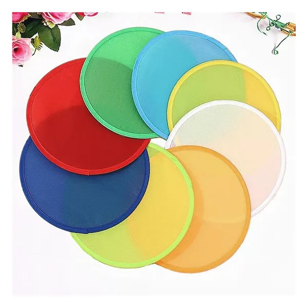 Frisbee-Handfächer personalisiert, Nylon rund, Taschenhülle, Standarddesign 5